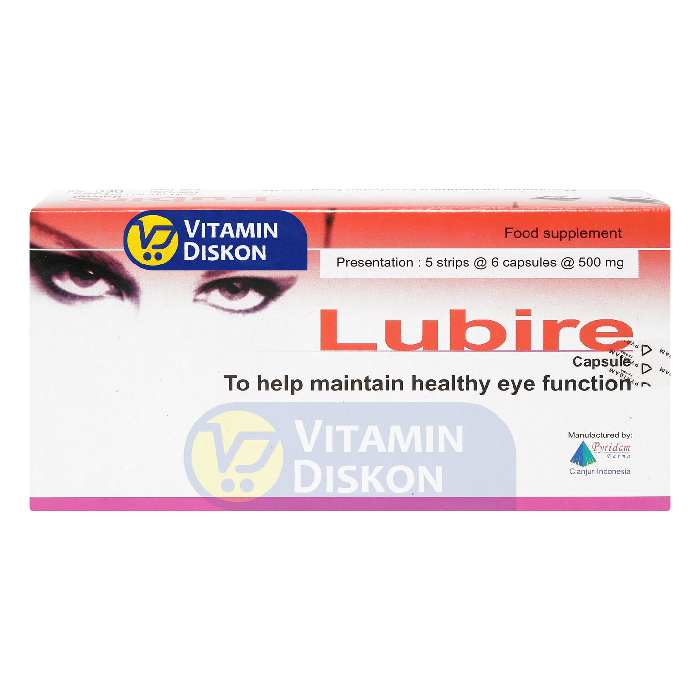 PYRIDAM FARMA LUBIRE 30 KAPSUL