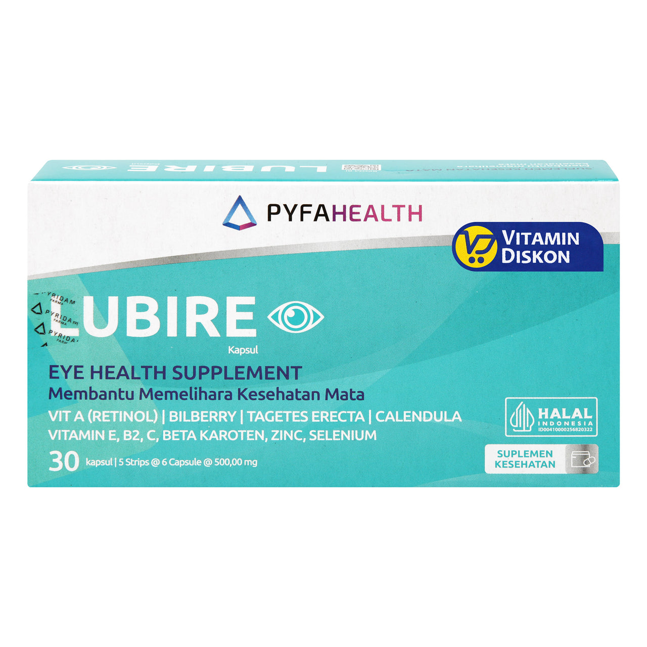 PYRIDAM FARMA LUBIRE 30 KAPSUL