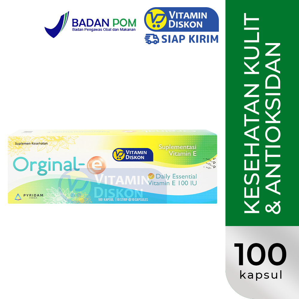 PYRIDAM FARMA ORIGINAL E VITAMIN E 100 IU 100 KAPSUL