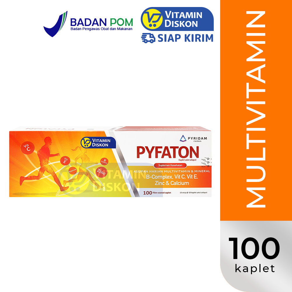 PYRIDAM FARMA PYFATON 100 KAPLET