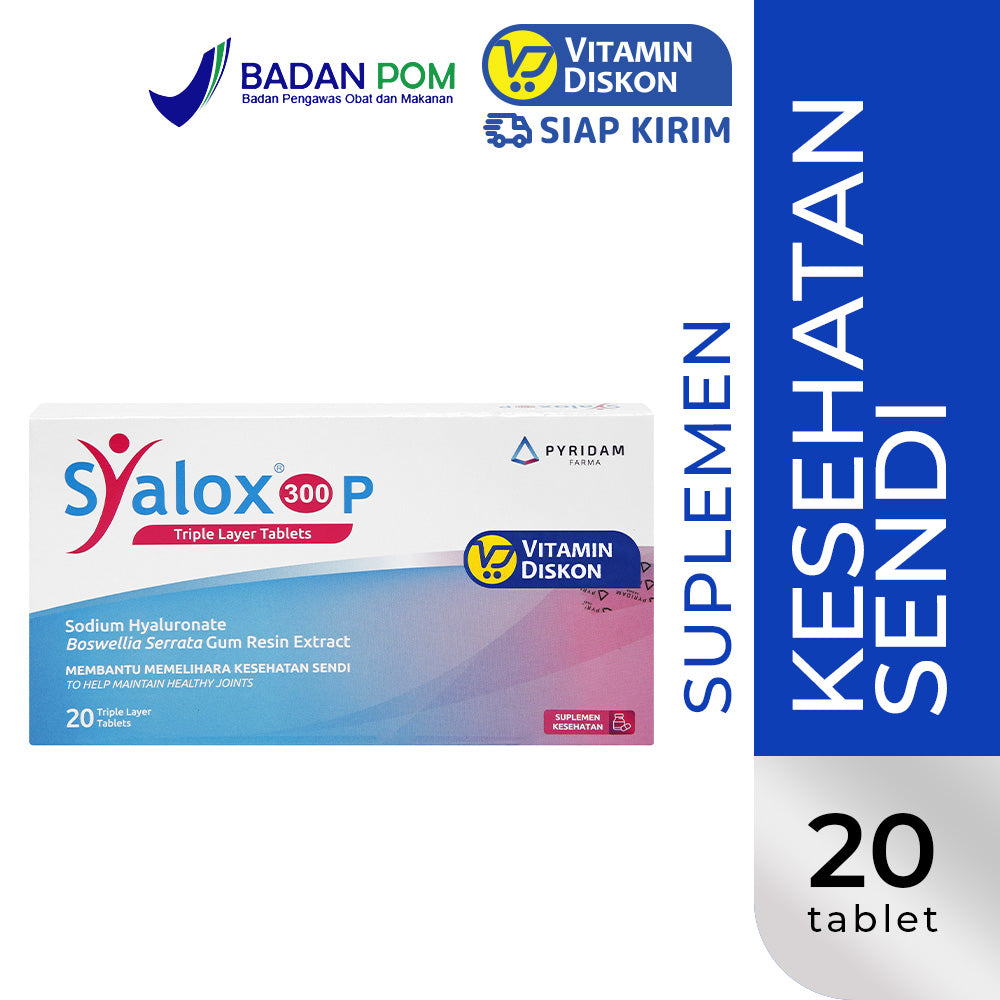 PYRIDAM FARMA SYALOX 300P 20 TABLET