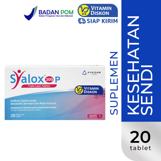 PYRIDAM FARMA SYALOX 300P 20 TABLET