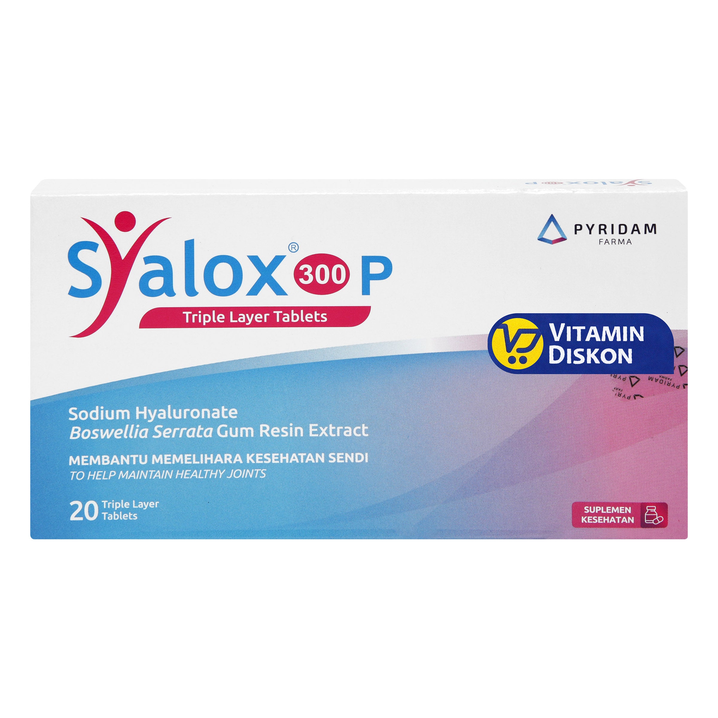 PYRIDAM FARMA SYALOX 300P 20 TABLET