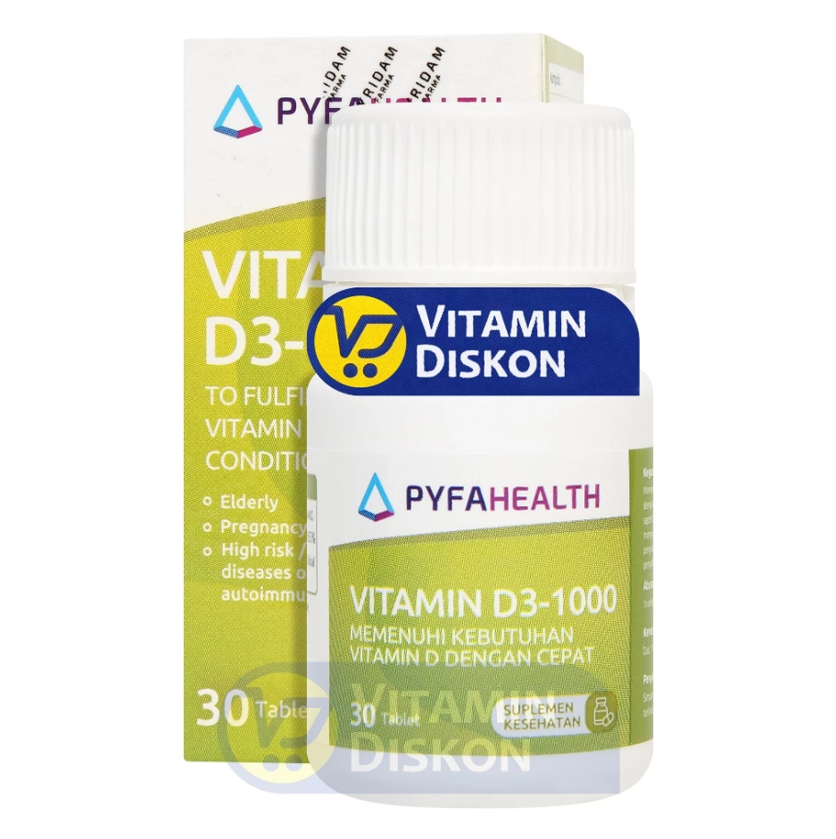 PYFAHEALTH VITAMIN D3-1000 30 TABLET