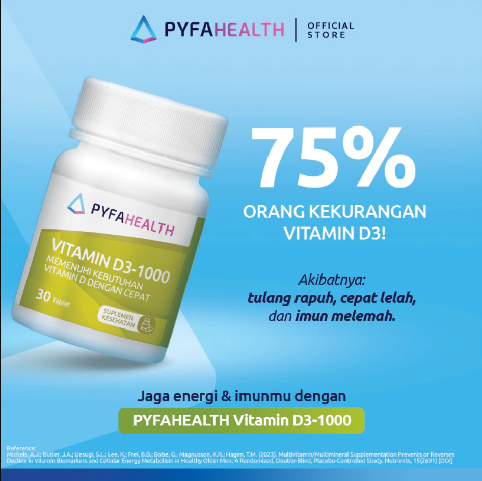 PYFAHEALTH VITAMIN D3-1000 30 TABLET