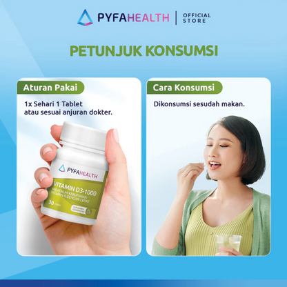 PYFAHEALTH VITAMIN D3-1000 30 TABLET