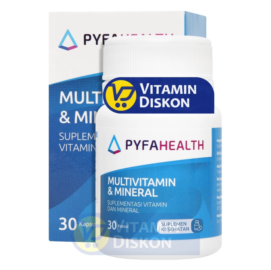 PYFAHEALTH MULTIVITAMIN & MINERAL 30 KAPSUL