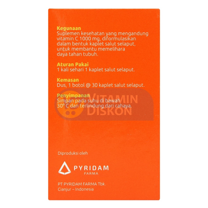 PYFAHEALTH VITAMIN C-1000 30 KAPLET
