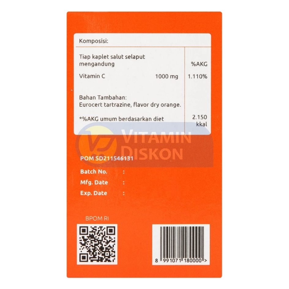 PYFAHEALTH VITAMIN C-1000 30 KAPLET