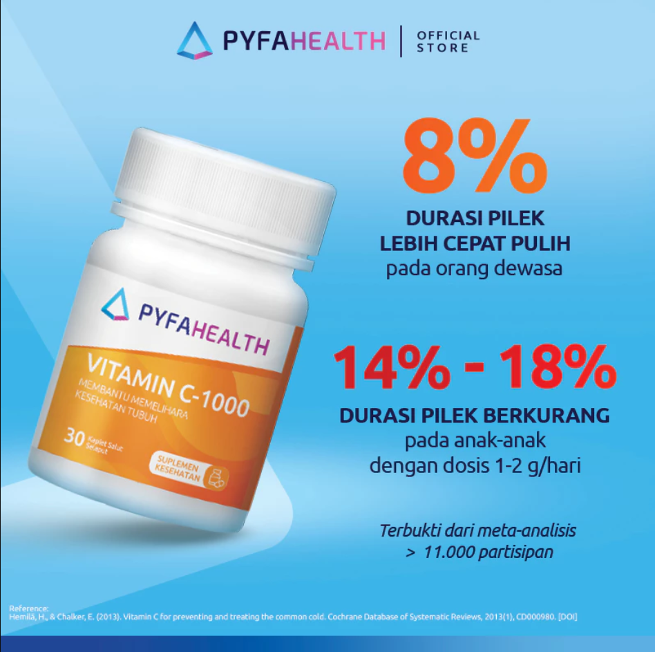 PYFAHEALTH VITAMIN C-1000 30 KAPLET