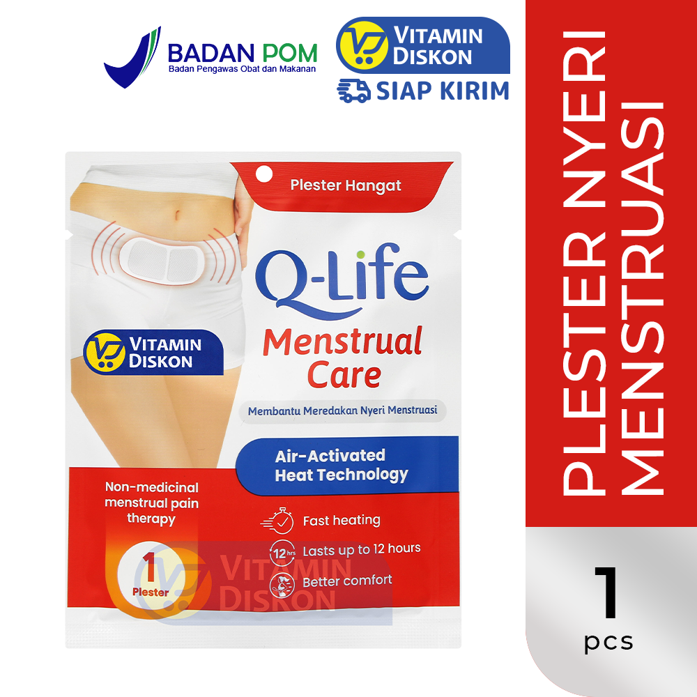 Q-LIFE PLASTER KOMPRES MENSTRUAL CARE 1 PCS