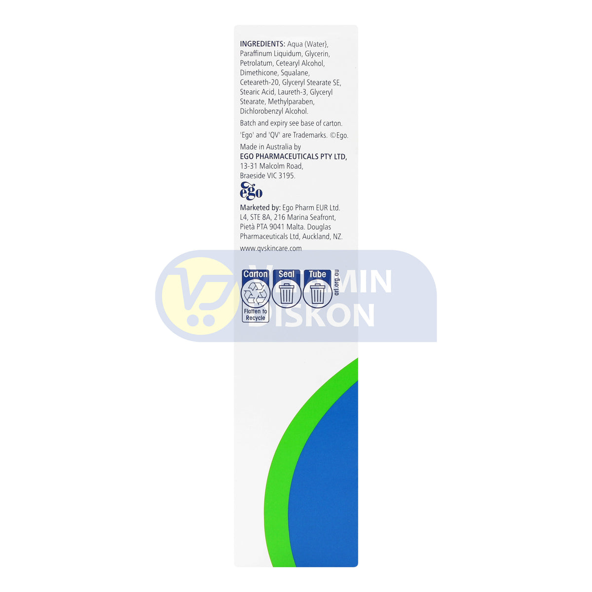 QV CREAM 100GR BPOM
