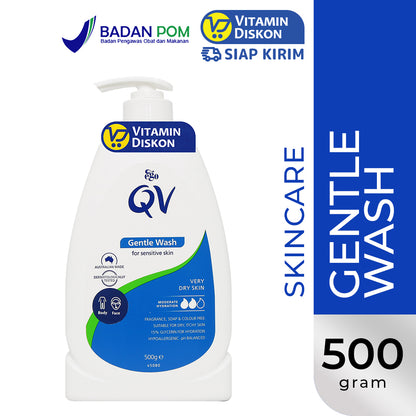 QV GENTLE WASH 500GR BPOM