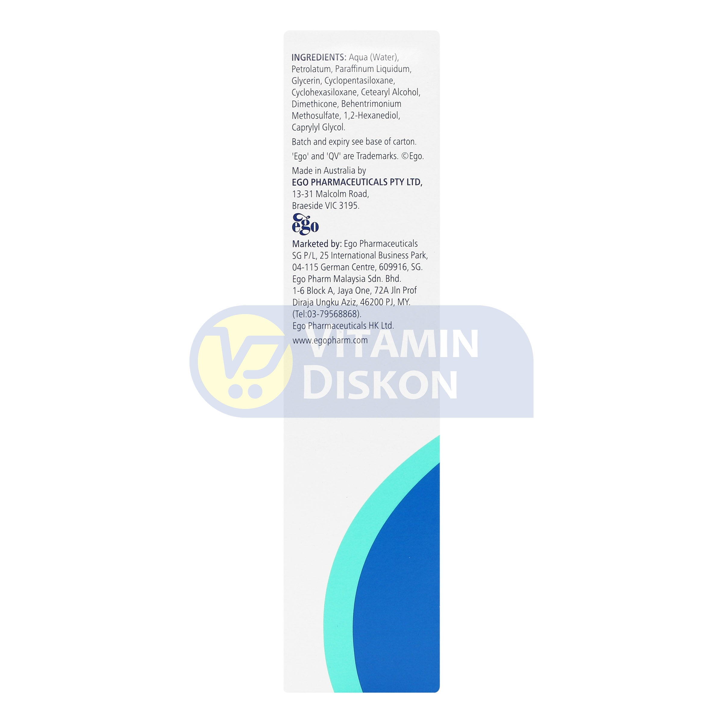 QV INTENSIVE CREAM 100GR BPOM