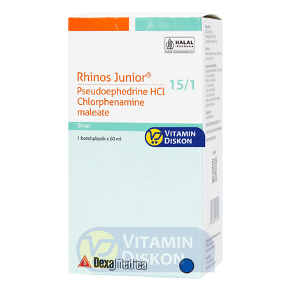 RHINOS JUNIOR SYRUP 60ML