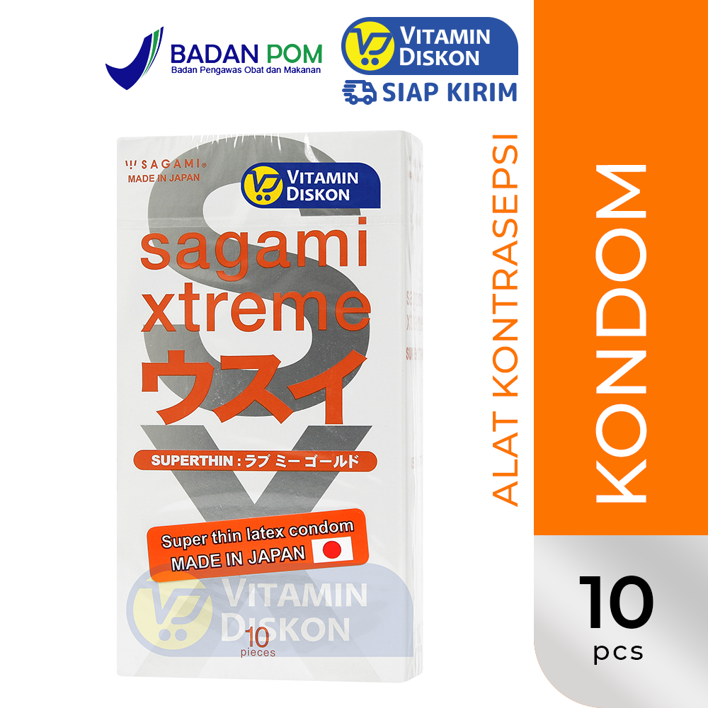 SAGAMI XTREME SUPERTHIN ISI 10 PCS