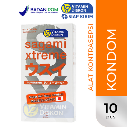 SAGAMI XTREME SUPERTHIN ISI 10 PCS