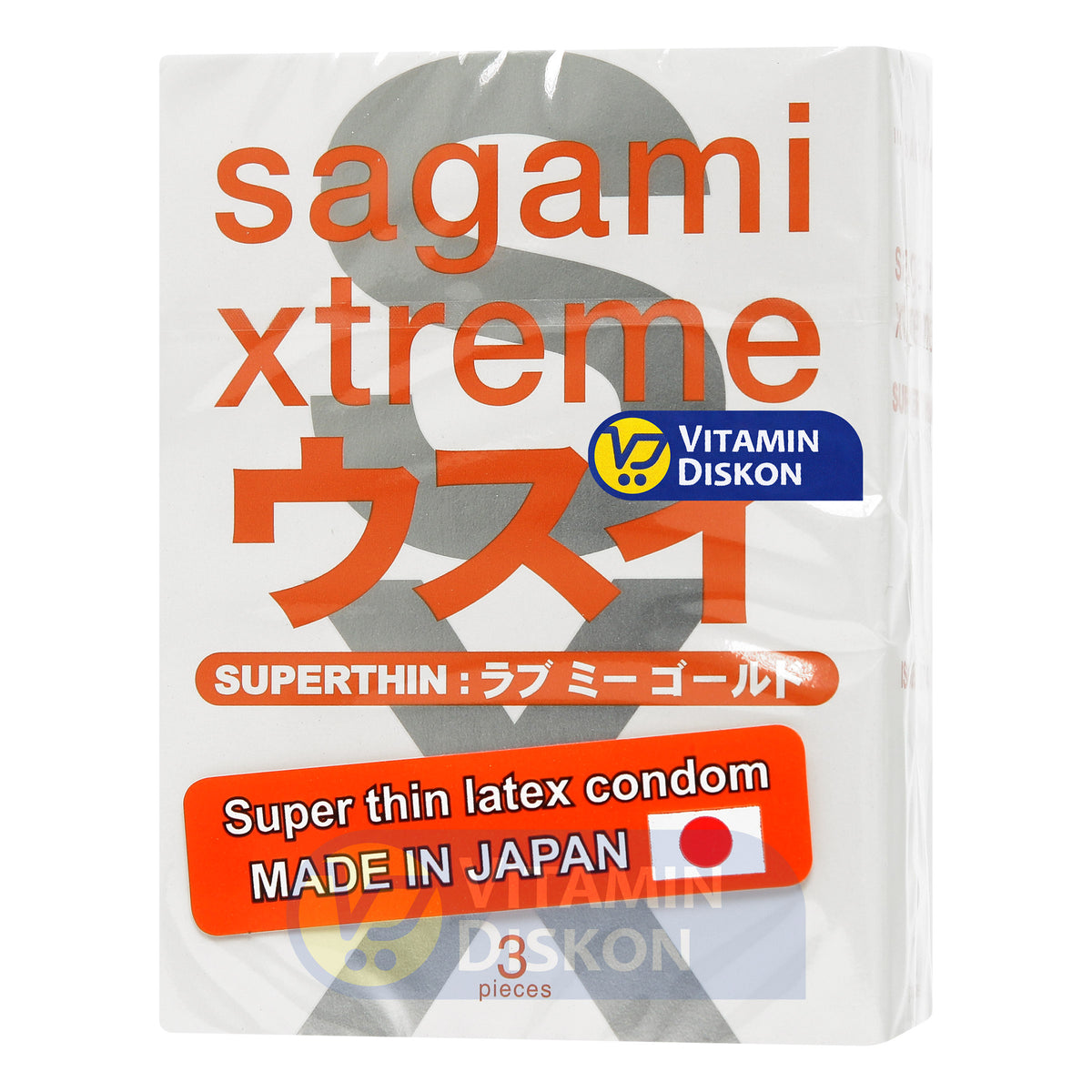 SAGAMI XTREME SUPERTHIN ISI 3 PCS