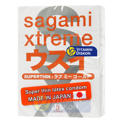 SAGAMI XTREME SUPERTHIN ISI 3 PCS
