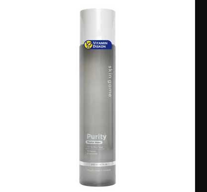 SKIN GAME PURITY MICELLAR WATER 200 ML