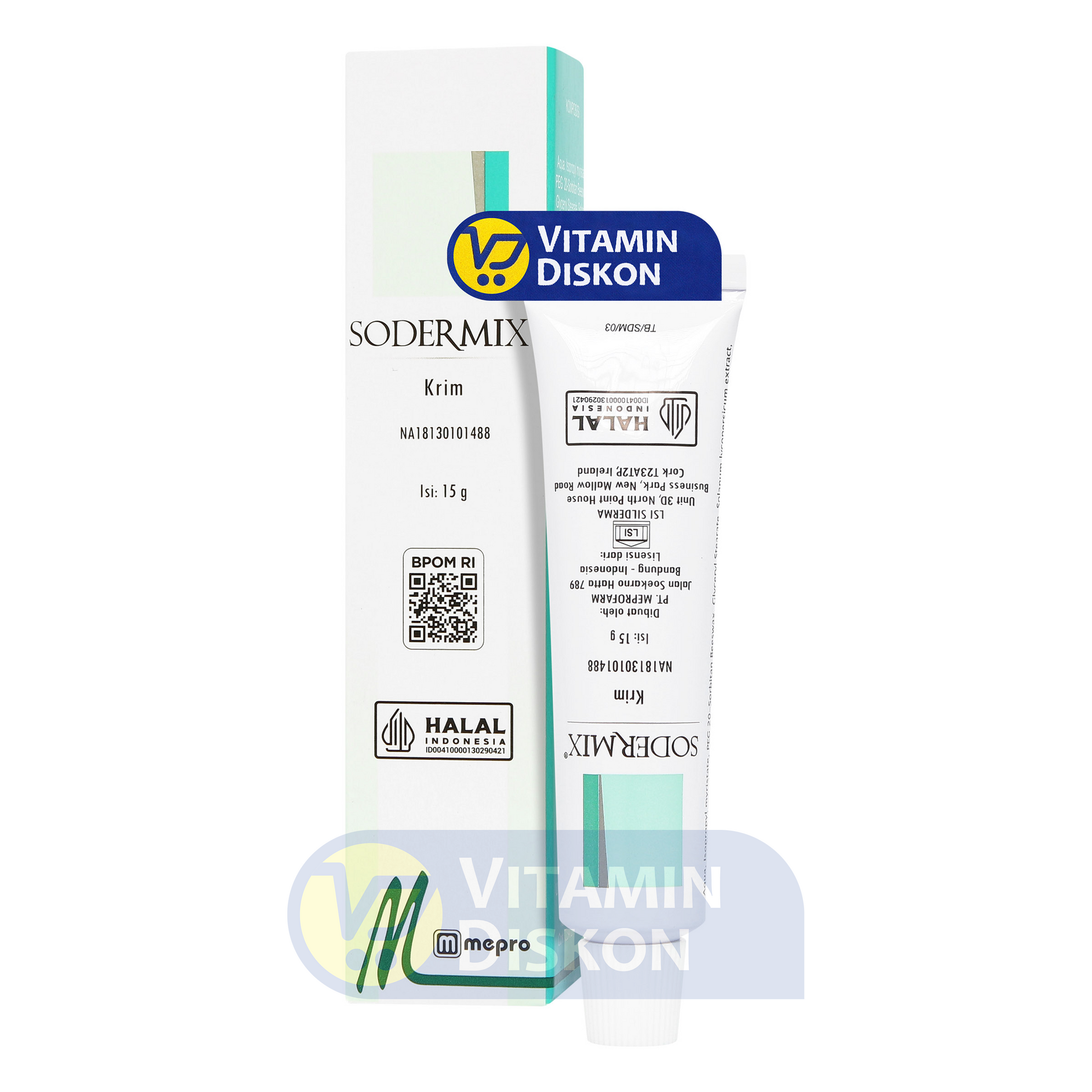 SODERMIX CREAM 15 GR