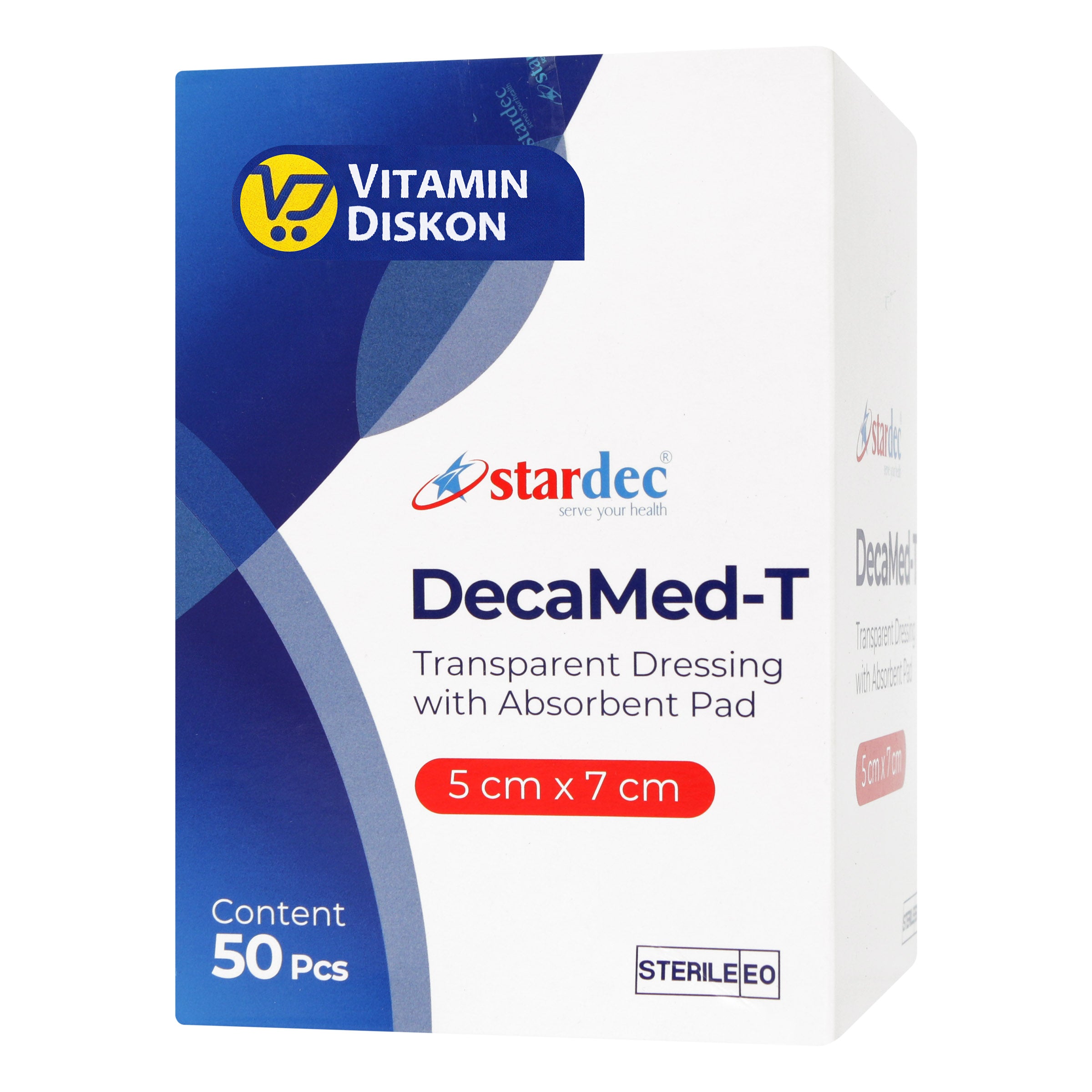 STARDEC DECAMED-T 5 CM X 7 CM