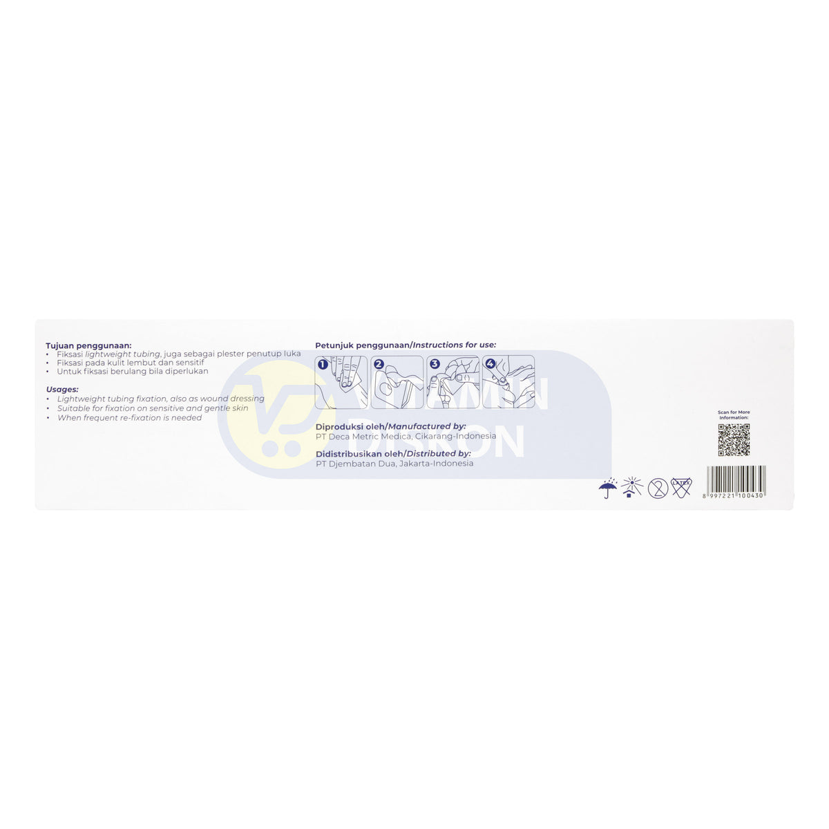STARDEC DECAPORE WITH DISPENSER 1,25 CM X 9,1 M 24 ROLL