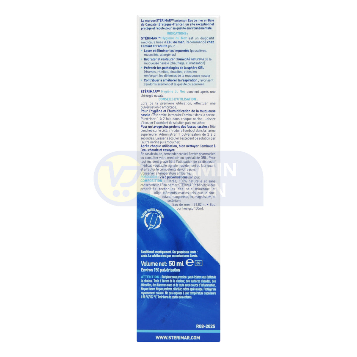 STERIMAR NOSE HYGIENE 50ML