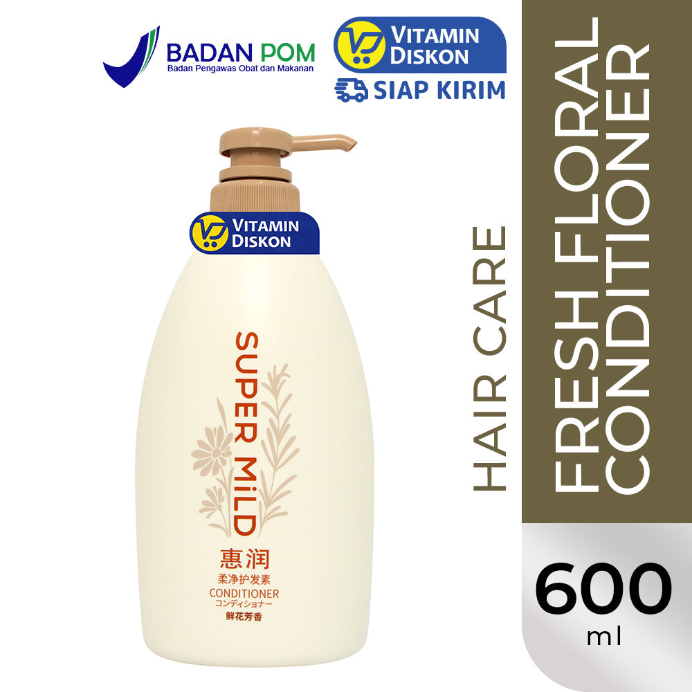 SUPER MILD FRESH FLORAL CONDITIONER 600 ML