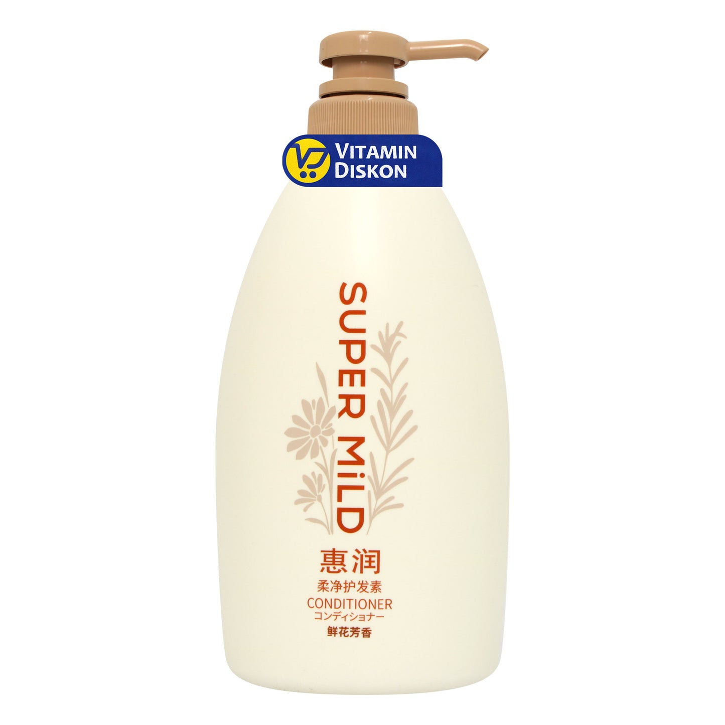 SUPER MILD FRESH FLORAL CONDITIONER 600 ML