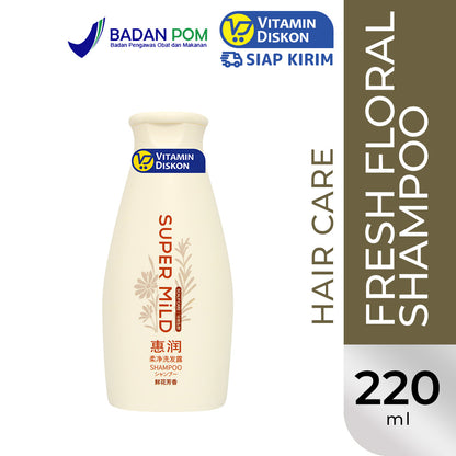 SUPER MILD FRESH FLORAL SHAMPOO 220 ML