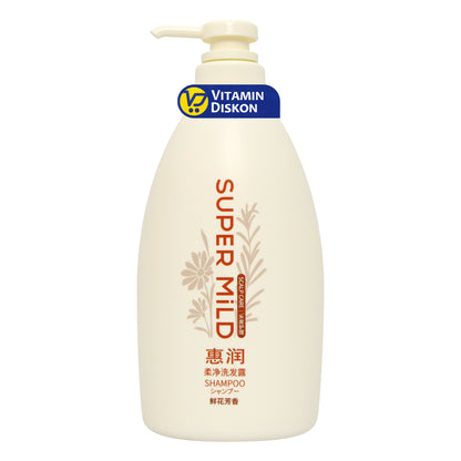 SUPER MILD FRESH FLORAL SHAMPOO 600 ML