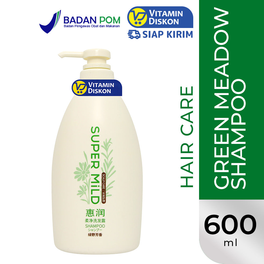 SUPER MILD GREEN MEADOW SHAMPOO 600 ML