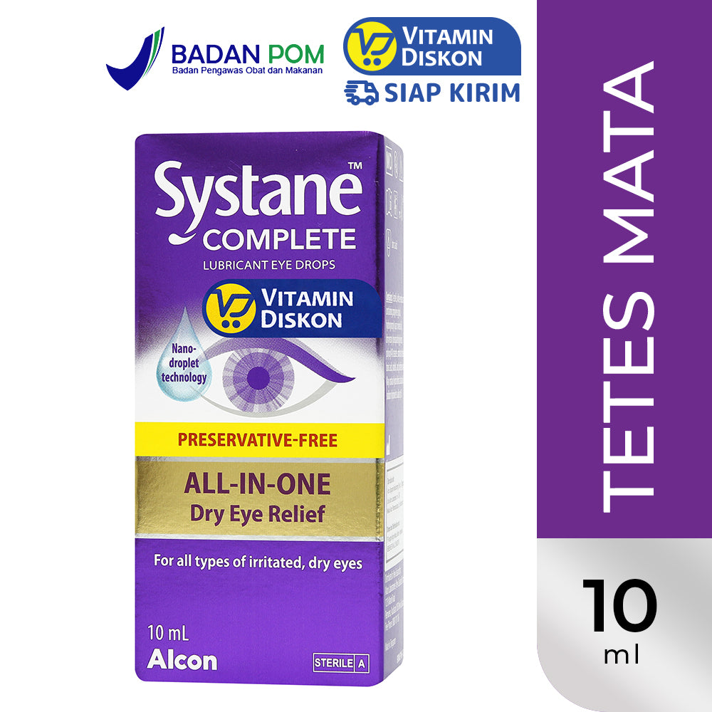 SYSTANE COMPLETE MDPF LUBRICANT EYE DROPS 10ML