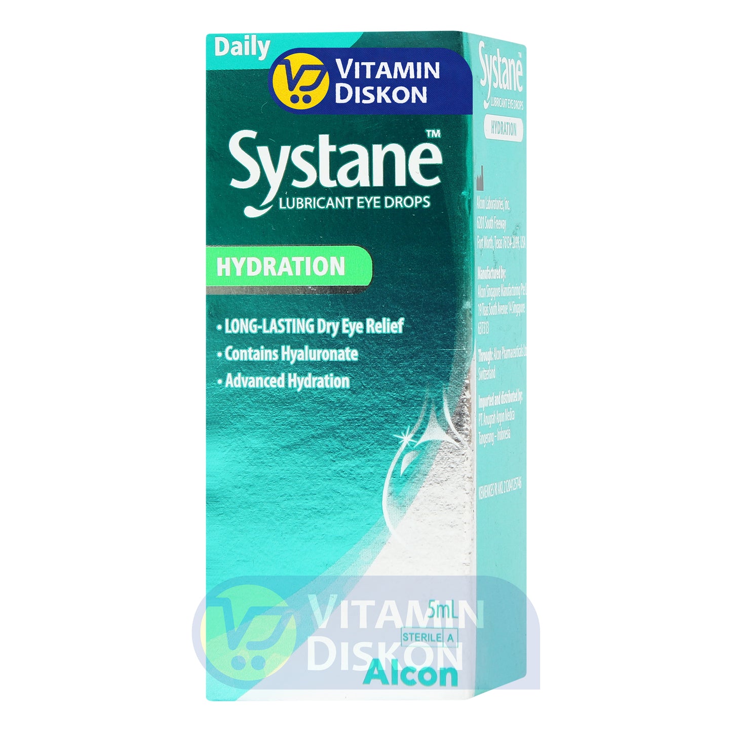 SYSTANE LUBRICATING EYE DROPS HYDRATION - 5ML