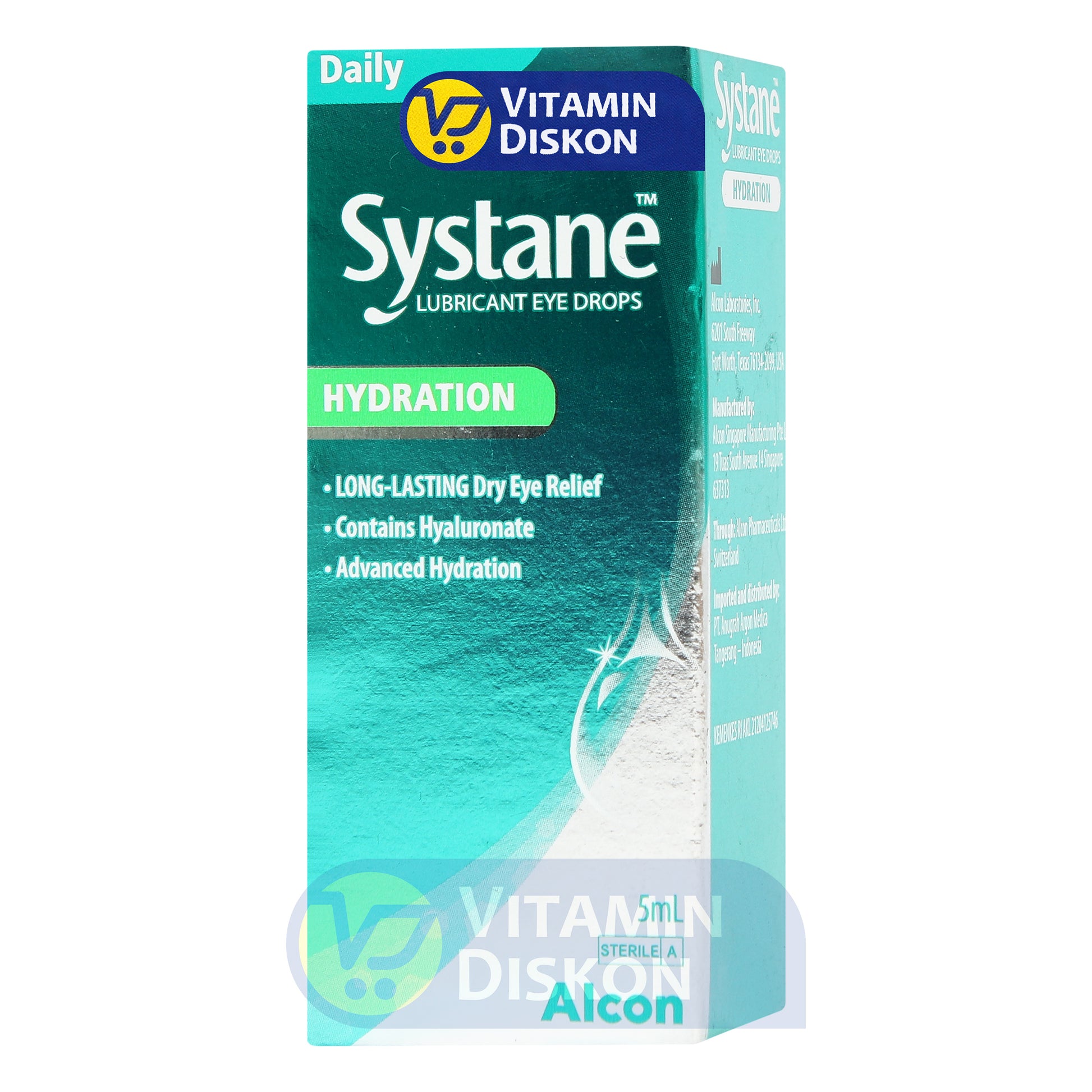 SYSTANE LUBRICATING EYE DROPS HYDRATION - 5ML