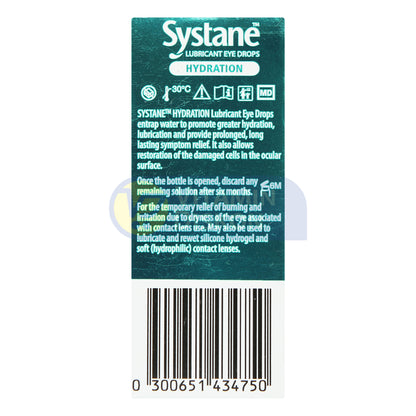 SYSTANE LUBRICATING EYE DROPS HYDRATION - 5ML