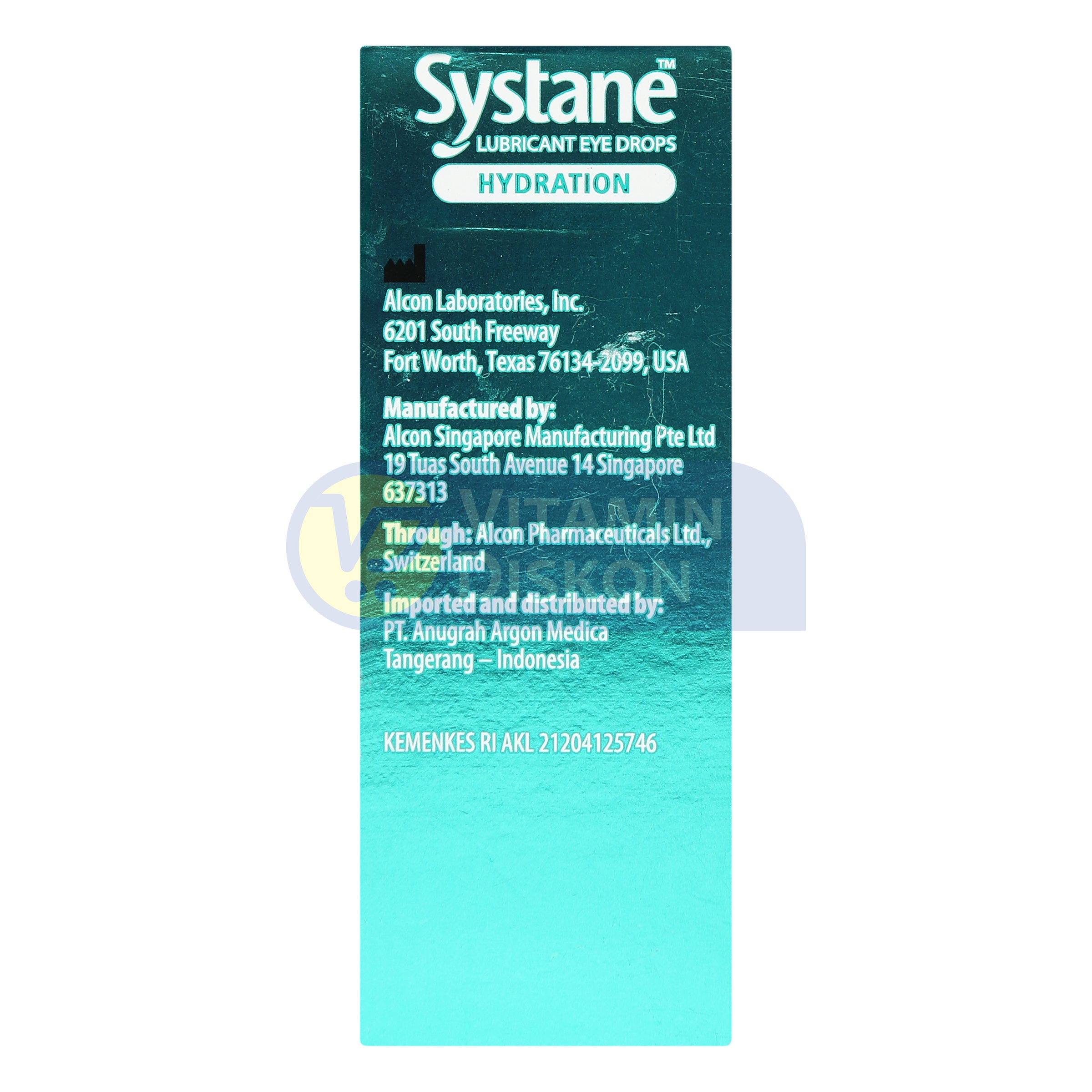 SYSTANE LUBRICATING EYE DROPS HYDRATION - 5ML