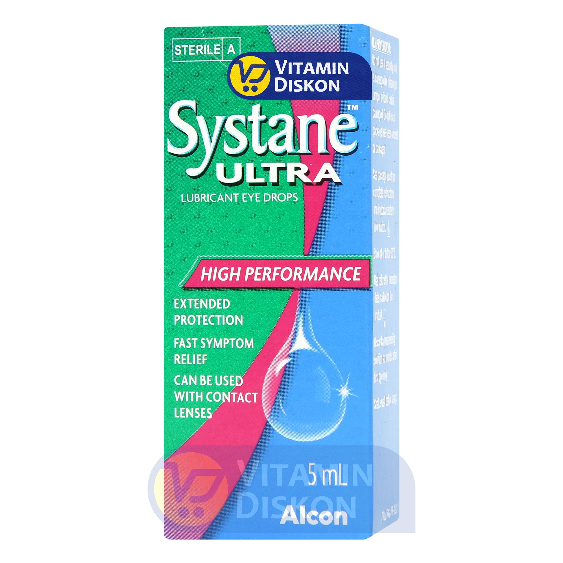 SYSTANE ULTRA LUBRICATING EYE DROPS - 5ML
