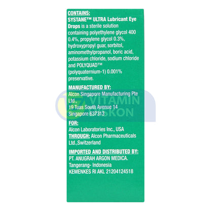 SYSTANE ULTRA LUBRICATING EYE DROPS - 5ML