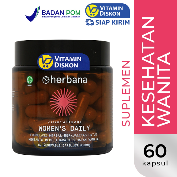 HERBANA WOMENS DAILY 60 KAPSUL