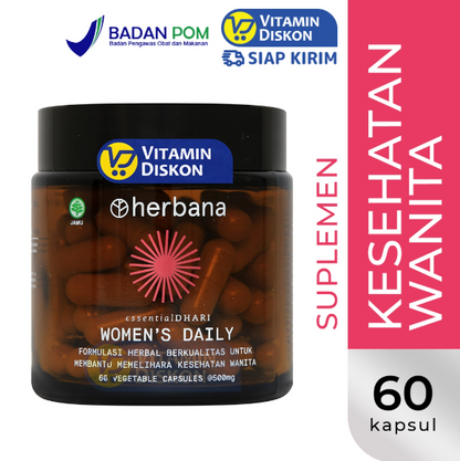 HERBANA WOMENS DAILY 60 KAPSUL