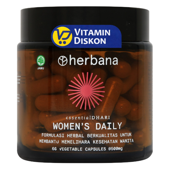 HERBANA WOMENS DAILY 60 KAPSUL