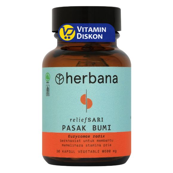 HERBANA RELIEF SARI PASAK BUMI 30 KAPSUL