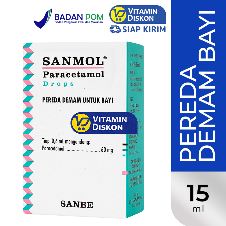 SANMOL DROPS ISI 15ML
