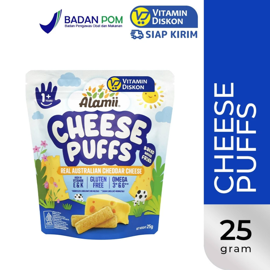 ALAMII CHEESE PUFFS 25GR
