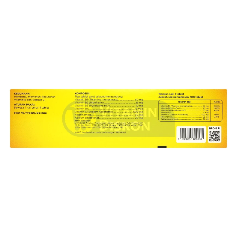 MEVITON 1 BOX ISI 10 STRIPS