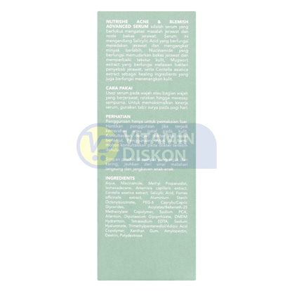 NUTRISHE ACNE AND BLEMISH ADVANCED SERUM 30ML