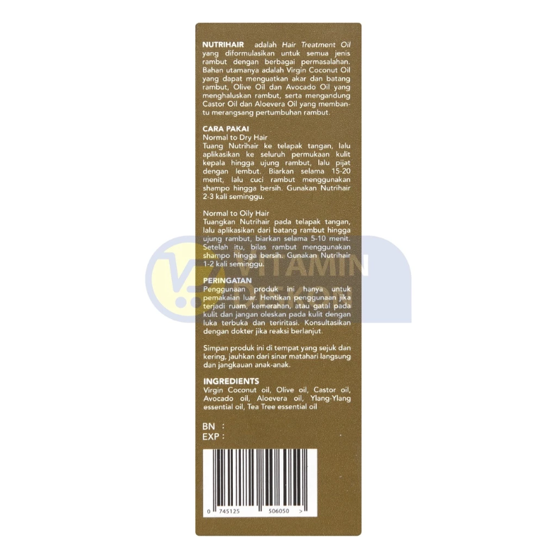 NUTRISHE NUTRIHAIR 80ML