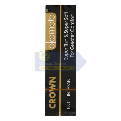 Okamoto Crown Super Thin & Super Soft BPOM 3's